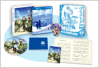 Blu-ray&DVD『フラクタル』1巻 発売！